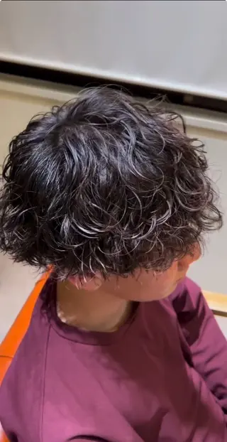 ミディアム パーマ メンズ メンズパーマ特化型 ✂️Yusuke✂️のヘアスタイル