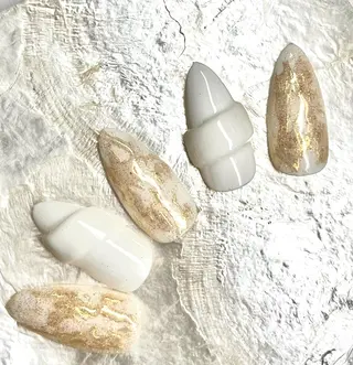 セミロング ネイル RIONnail(リオンネイル)所属・RIONnail Yurikaのネイルデザイン