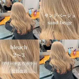 ロング カラー ️💕淡いハイトーン 💕︎︎ひかるのヘアスタイル