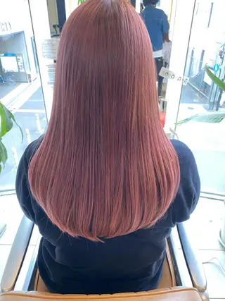 ロング カラー レイヤー/ベージュ カラー/ハシモトのヘアスタイル