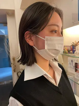 ミディアム アンキシム ahnkism所属・nit by AHNKISMのヘアスタイル