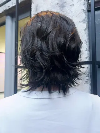 ミディアム カラー Yaya ヤヤ / HACO+のヘアスタイル