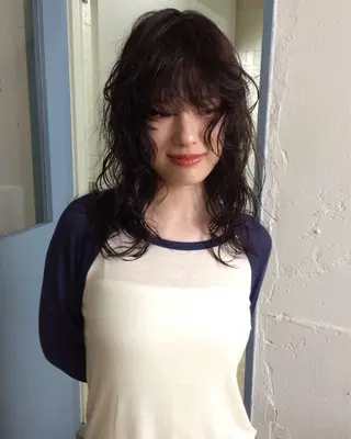 ミディアム cita所属・【CITA】 竹田 南生のヘアスタイル