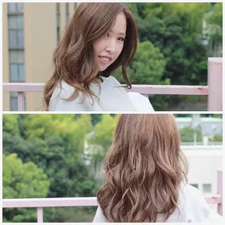 セミロング カラー Viage （ビアージュ）のヘアスタイル