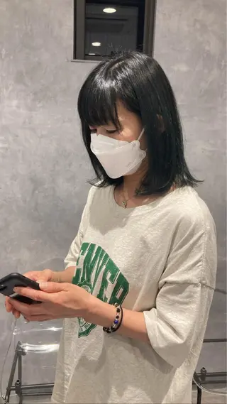 ミディアム HEDI所属・茨木 まひろのヘアスタイル