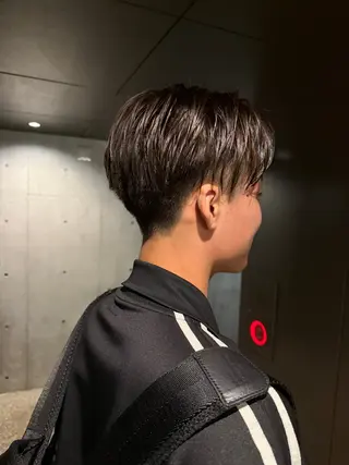 ショート メンズ casi所属・メンズパーマ／ボブ 星本広海のヘアスタイル