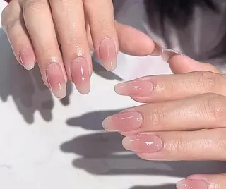 ネイル By moonネイル 🌷ワンホン/韓国風のネイルデザイン