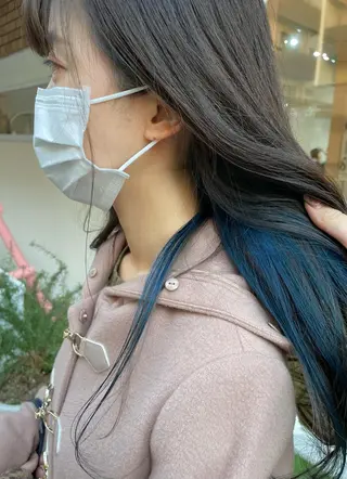 カラー newi梅田🫧韓国 ヘア🫧sakiのヘアスタイル