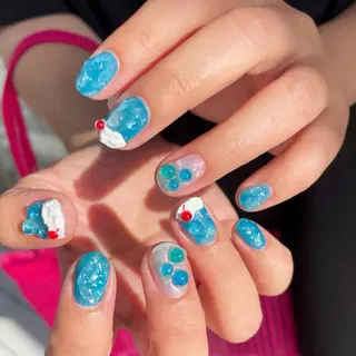 ネイル 新井 ひなののネイルデザイン