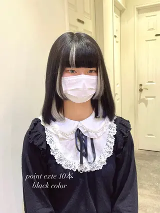 カラー ハイトーンカラー/ 長さだし🐇きょうかのヘアスタイル