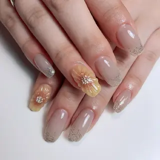 セミロング ネイル ☺︎山部 志麻☺︎のネイルデザイン