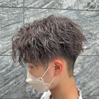 ショート パーマ メンズ 🖤Ayumi🖤 メンズ特化❤️‍🔥のヘアスタイル