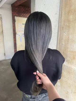 ロング FLOPNIK所属・クニマツ クレアのヘアスタイル