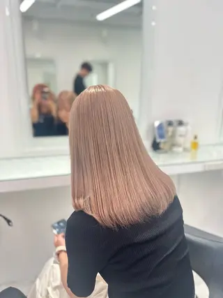 ロング カラー ❄最強かわいいカラー ❄️MINA❄️のヘアスタイル