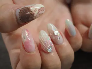 ネイル glaNje 福光のネイルデザイン