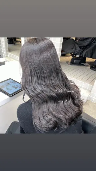 ミディアム カラー パーマ ヘアアレンジ メンズ キッズ ネイル マツエク・マツパ アイブロウ ♥️韓国ヘア レイヤー♥️ゆりのヘアスタイル