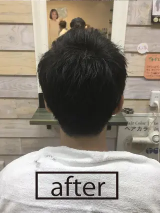 ショート anyhow academyのヘアスタイル