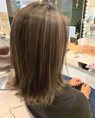 ミディアム 中村 卓也のヘアスタイル