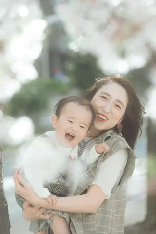 セミロング カラー ヘアアレンジ キッズ シェアハピ ヤマモトのヘアスタイル