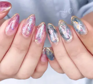 ネイル 大人可愛いネイル🎗 Hinaのネイルデザイン