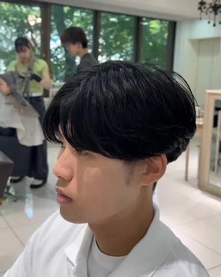 メンズ SALOWIN渋谷caldo店B1所属・岐津公太 メンズ縮毛矯正のプロのヘアスタイル