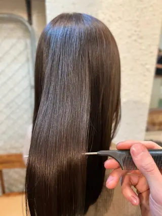 ロング うるツヤハイトーン✨ /西川郁巳のヘアスタイル