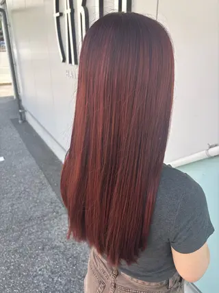 ロング カラー Revie hair所属・山本 紅葉のヘアスタイル