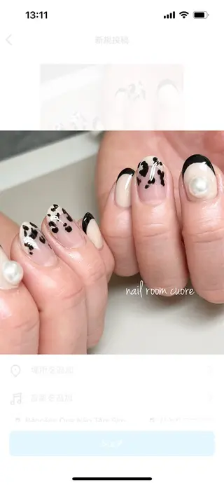 ネイル nail room  cuore所属・松尾 典子のネイルデザイン