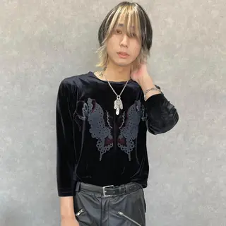 カラー メンズ はちすか るかのヘアスタイル