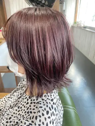 ショート 【髪質改善・矯正 ・ハイライト】ハナカのヘアスタイル