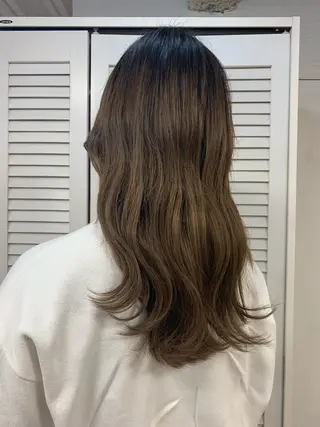 ロング カラー アンククロス青山店所属・ANKHCROSS りりあのヘアスタイル