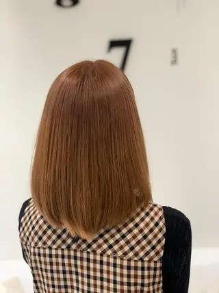 ミディアム カラー 松吉 純平のヘアスタイル