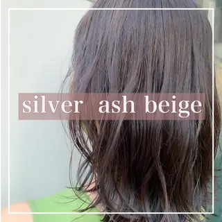 ミディアム カラー ヘアアレンジ ミニボブ/ブリーチ 🌈MISATOのヘアスタイル