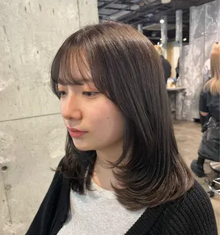 セミロング haire所属・似合わせhair🌷 momoのヘアスタイル