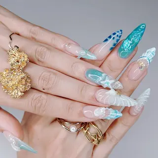 メンズ ネイル Bloom kabukiのネイルデザイン