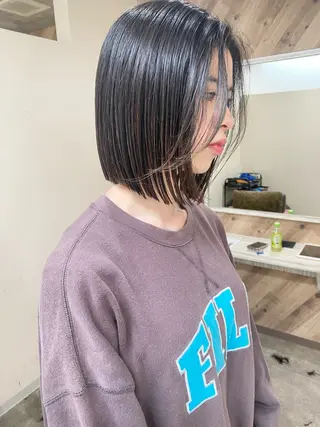 ショート hair  salon ICHARI馬借店所属・ショートボブ 大輝のヘアスタイル
