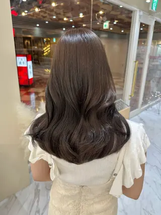 ロング レイヤーカット/髪質 改善/momo🎀のヘアスタイル