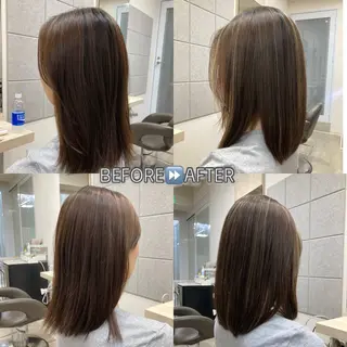 カラー HAIRLOUNGESoleil六本木所属・Soleil 🌷ハナ🌷のヘアスタイル