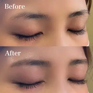 アイブロウ アイブロウ&マツパ カラーモデルまなみのマツエク・マツパデザイン