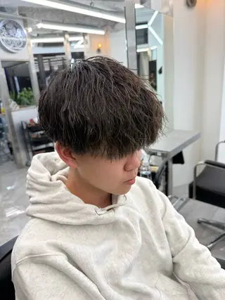 ミディアム メンズ メンズ特化美容師/ 四辻 凱斗のヘアスタイル