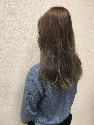 ロング カラー デザインカラー🌈 高木リョウのヘアスタイル