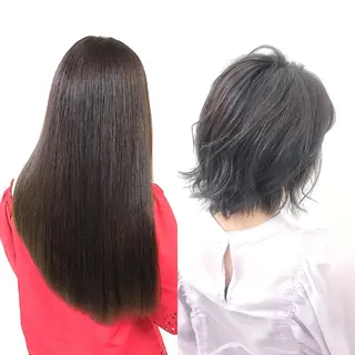 ショート カラー ブリーチカラー/ 岩破瑞希のヘアスタイル