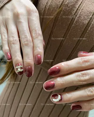 ネイル Shis_🦄shi 韓国風キラキラネイルのネイルデザイン