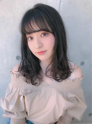 セミロング カラー メンズ 今だけ無料カット募集 💫KEISHIのヘアスタイル