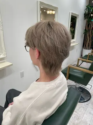 ショート カラー メンズ OSAYA所属・長 花芽のヘアスタイル