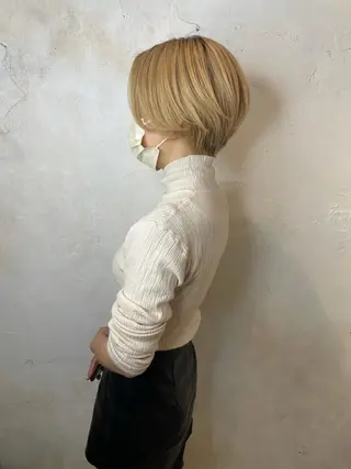 ショート マネージャー 山城洸希のヘアスタイル