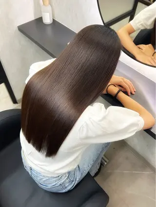 ロング 新宿/美髪矯正 髪質改善/韓国風山本のヘアスタイル