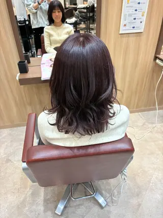 ミディアム nao .のヘアスタイル