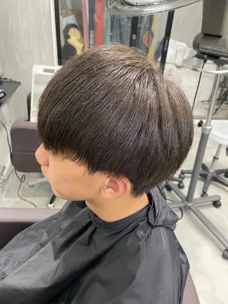 ショート カラー メンズ PERCUT 中島快のヘアスタイル