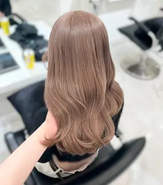 ミディアム 艶髪🤎透明感カラー 渋谷/ririkaのヘアスタイル